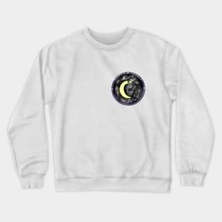 Moon With Eyes Crewneck Sweatshirt